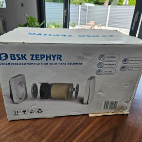 BSK Zephyr Single room heat recovery unit