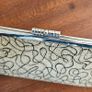 Vintage 1950s mid century clasp purse wallet abstract pattern Image 2