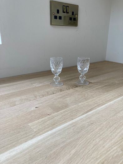 Waterford Crystal Glasses x 2 - Donegal Pattern