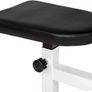 Biceps Curl Weight Bench Cushion Seat and Shelf 100 x 65 x 96 cm Image 4