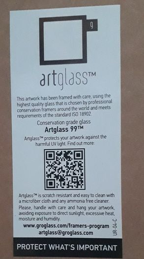 Jaguar Jigsaw Framed with artglass