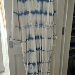 Urban Outfitters BDG Tie-Dye Denim Boilersuit Jumpsuit - Mint Condition - Size L