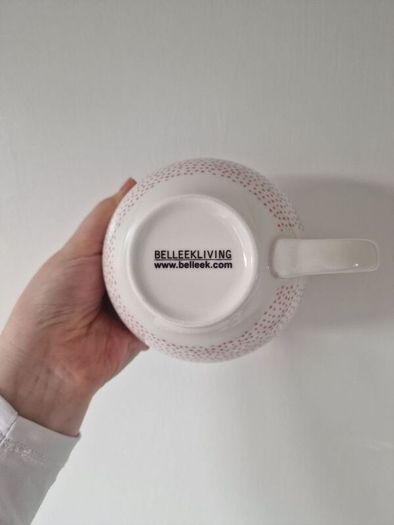 Belleek Living Love ,Peace, Joy ,Hope Set of 4 Cappucino Cups