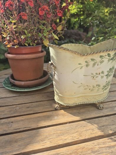 Vintage plant holder/container