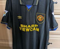 Manchester United 1993-95 Away Jersey