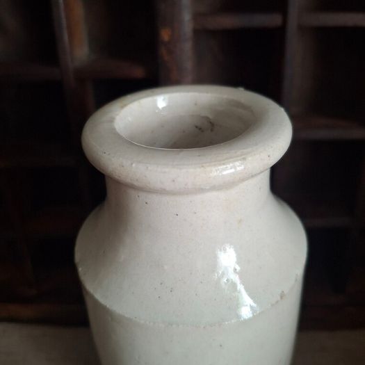 Antique Midland Pottery Ink Jar