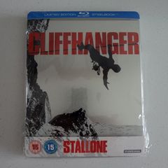 Cliffhanger Blu Ray Steelbook (Rare Zavvi Exclusive UK)