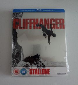 Cliffhanger Blu Ray Steelbook (Rare Zavvi Exclusive UK)