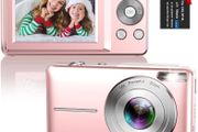 FREE EXPRESS SHIPPING Digital Camera, Hauyince FHD 1080P 44MP Compact Camera, Vlogging Camera with 16X Digital Zoom, Powerful Camera