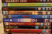 Musical Movie Dvd Collection Bundle Lot Annie Fame Oliver! Wizard Of Oz Etc