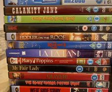 Musical Movie Dvd Collection Bundle Lot Annie Fame Oliver! Wizard Of Oz Etc