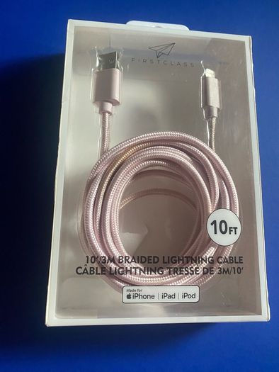 USB fast Charging lightning Cable for iPhone iPad Air Charger Data 3 meter