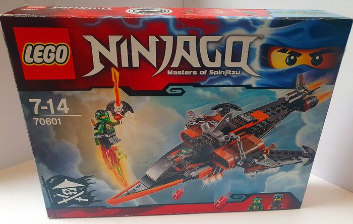 Lego Ninjago 70601: Sky Shark (2016) 100% Complete W/BOX