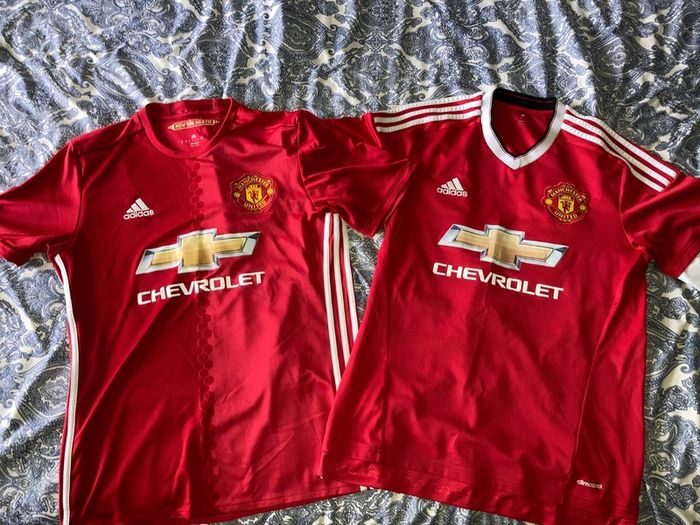 Man United adidas jerseys