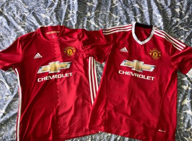 Man United adidas jerseys