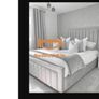 NEW Modern King Ottoman Bed with Padded Headboard & Gas Lift Image 8