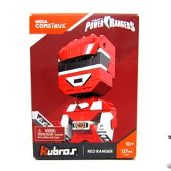 Kubros Mega Construx Power Rangers Red Ranger 127pcs Building Set Brand New Sealed Also Compatible With Lego And Other Brands