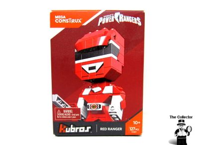 Kubros Mega Construx Power Rangers Red Ranger 127pcs Building Set Brand New Sealed Also Compatible With Lego And Other Brands