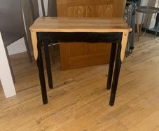 Hand crafted console table