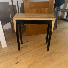 Hand crafted console table