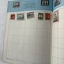 Stamp collection in book, 1930's onwards from all over the world. Approx 60 stamps Image 7