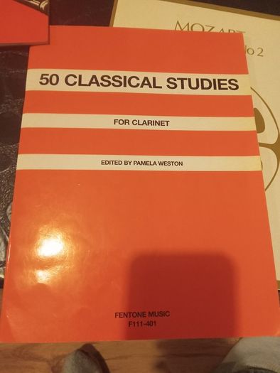 Clarinet music books