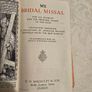Vintage Mother Of Pearl 1950's Catholic Bridal Prayer Book. In GOOD CONDITION.  SEE PHOTOS FOR SAME. Image 6