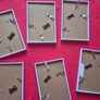 Brand New 6 White Small Photo Frames Image 6