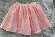 Pink and gold tutu dress