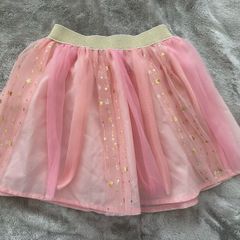 Pink and gold tutu dress