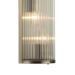 Brass wall light