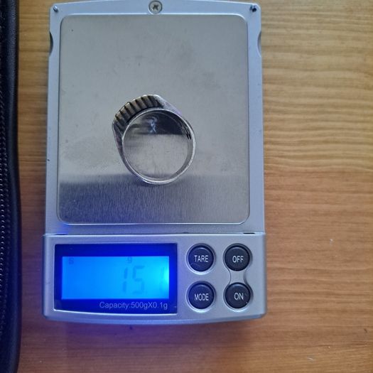mens silver ring