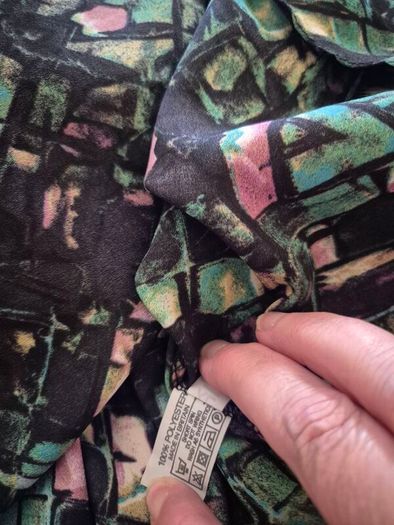 Bassini Multicoloured A Line Top , Size XL (UK 16/18) , Mint Condition