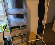 IKEA clothing rack