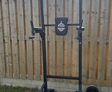 exercise machine and barbell