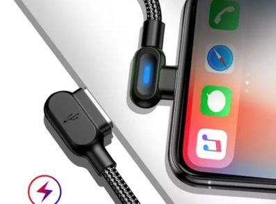 2.4A Short Original 25cm Charger USB Cable for Apple iPhone 13 12 X 11 7 8 SE 6