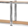 Workshop Shelving Unit with 4 Shelves Brand Image 4