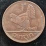 Ireland 1937 1d Penny Coin Image 2