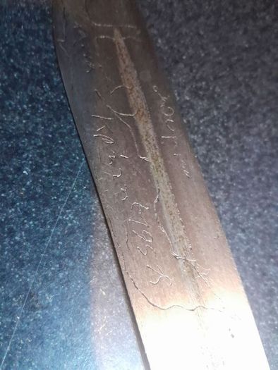 Bone handle Cretan knife