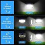 NEW SALE | Solar Garden Lights Outdoor Super Bright Wireless 178 LED Solar Wall Lights Image 6