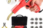 150W Plastic Welding Machine Car Bumper Repair Kit, 800Pcs Hot Staples Welding Repairing Machine, Plastic Welding Repair Kit for Car Parts/Kayak/Canoe,Plier,Flat/Outside Inside Corner/Wave Staples