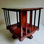 Vintage Irish Mahogany Table-Top Revolving Bookcase by The Kilkenny Woodworkers Image 3