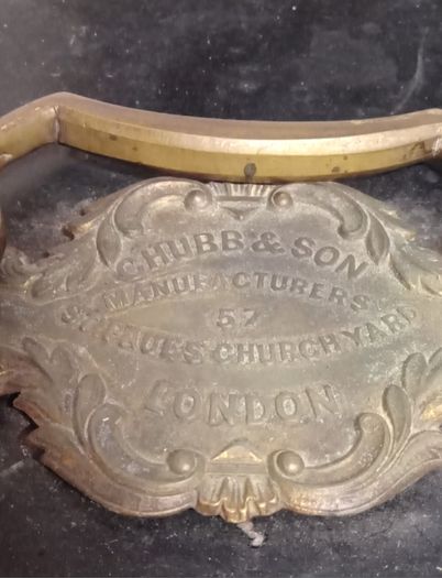 Chubb & Son Metal Safe Box  1827/1877