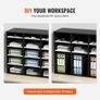 27 Compartments Wood Literature Organizer, Adjustable Shelves, Medium Density Fiberboard Mail Center, Office Home School Storage for Files, Image 5