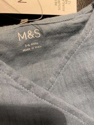2 pieces outfit M&S 3-6 m NEW