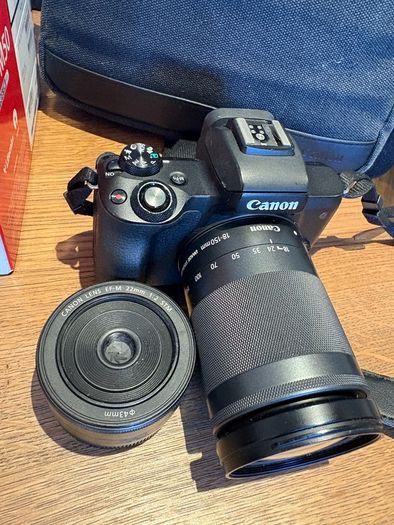 Canon M50 Camera and Lens