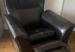 Bespoke solid armchair in need of repair