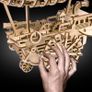 3D Laser Cut Puzzles With Gear - Mechanical Model Construction Kits - Air Vehicle Model Building Moving Kit - Engineering Toys - Christmas Birthday Gifts For Teens and Adults Image 4