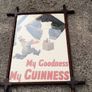 Original 1938 John Gilroy Guinness Poster in Oak Art Deco Frame Image 8
