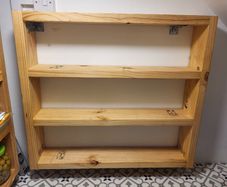 Custom Hand-Built Industrial Wood Shelves, Made to Order